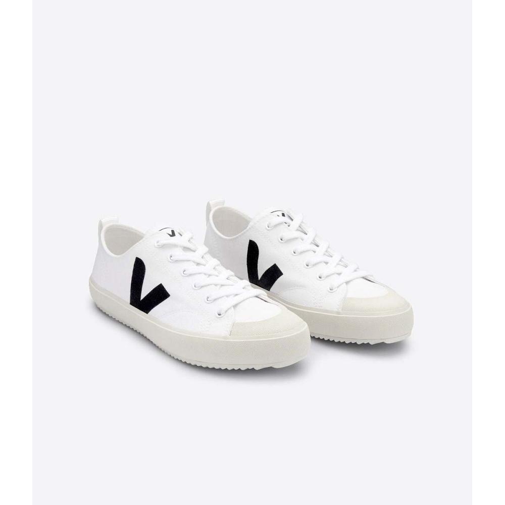 Pantofi Dama Veja NOVA CANVAS White/Black | RO 480QMA